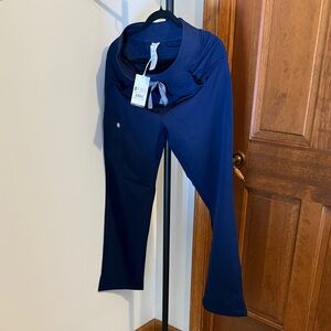 Figs Deep Blue Scrub Pants